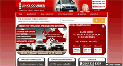 Desktop Screenshot of linkscourier.com